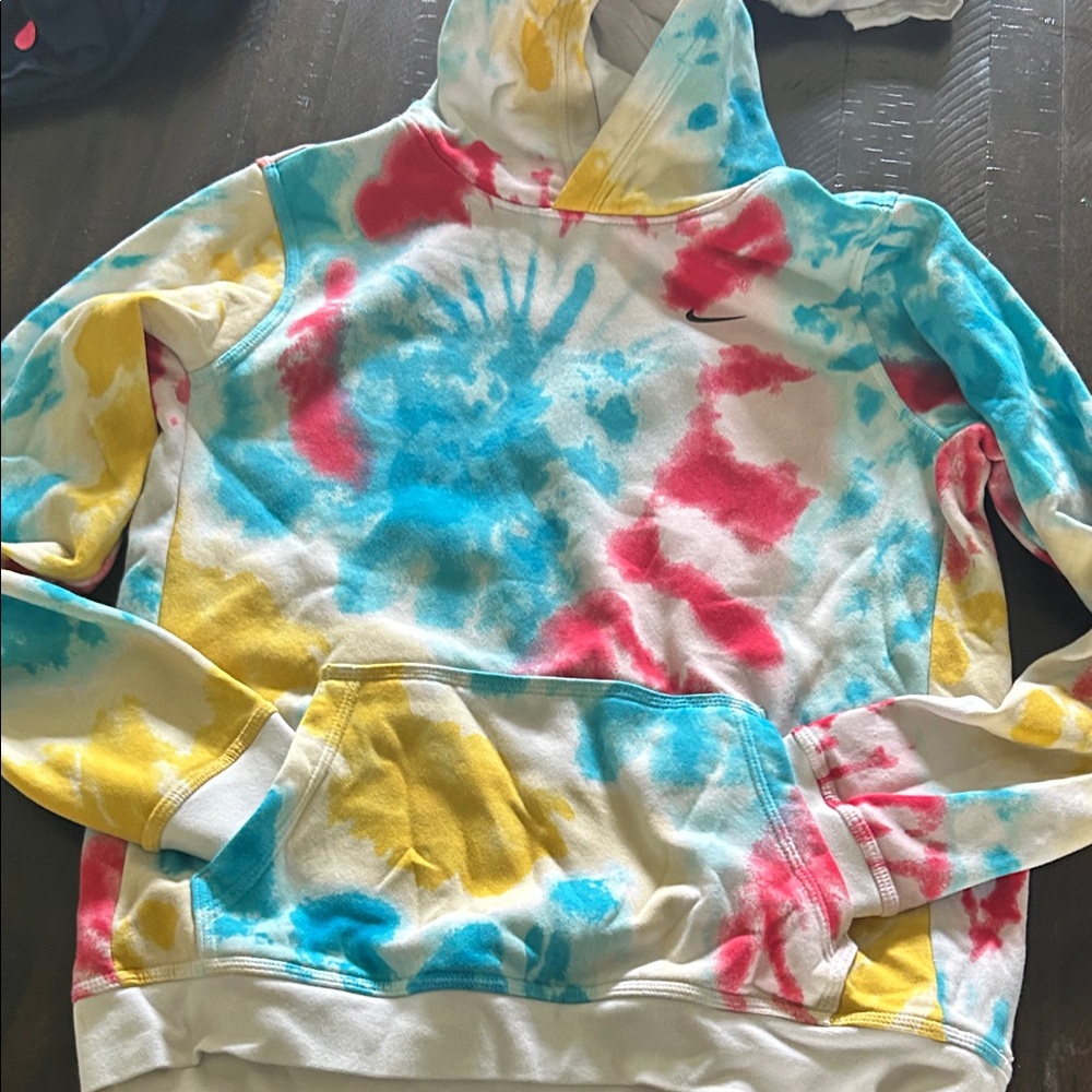 Nike Multicolor Tie-Dye Hoodie
